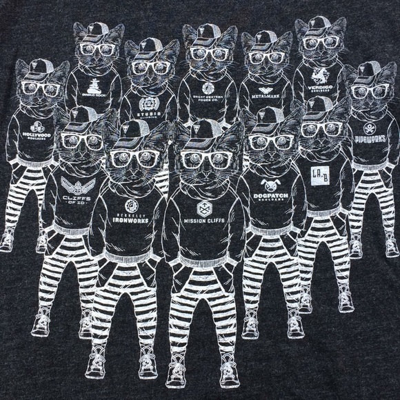 Touchstone Rock Climbing Racer Back Kitty Tank Top - Picture 3 of 7